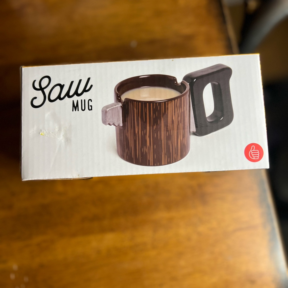 & Other Stories Brown Saw Mug